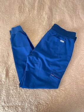 Figs Royal Blue Scrub Jogger Pants